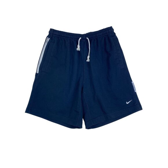 Nike Men’s Dri-FIT Athletic Shorts Navy Blue Size L Breathable Training - Picture 2 of 8